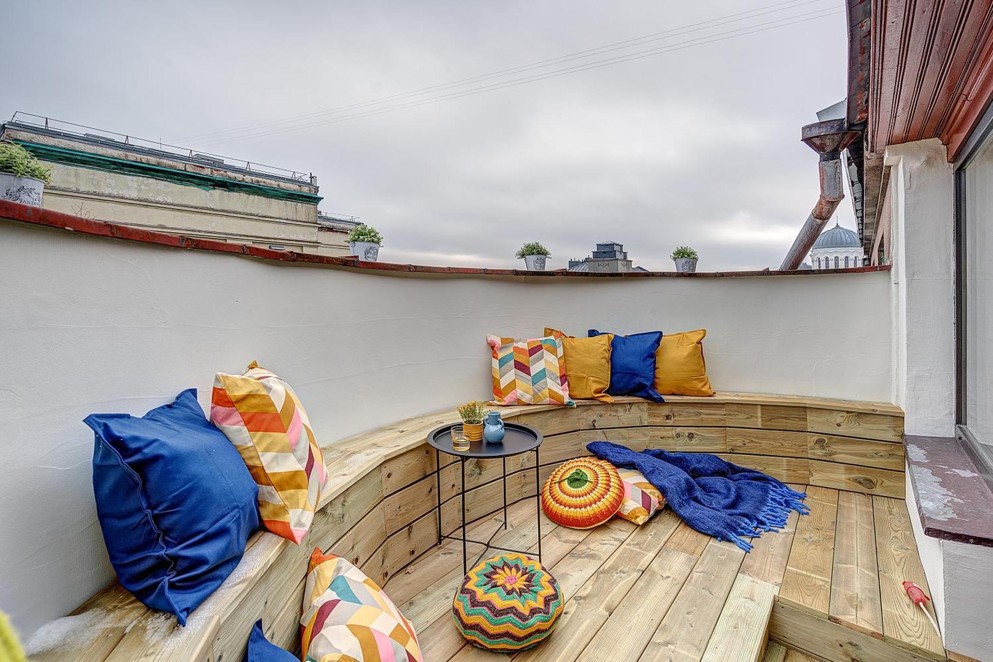 Funky Penthouse City Center Kaunas Bilik gambar